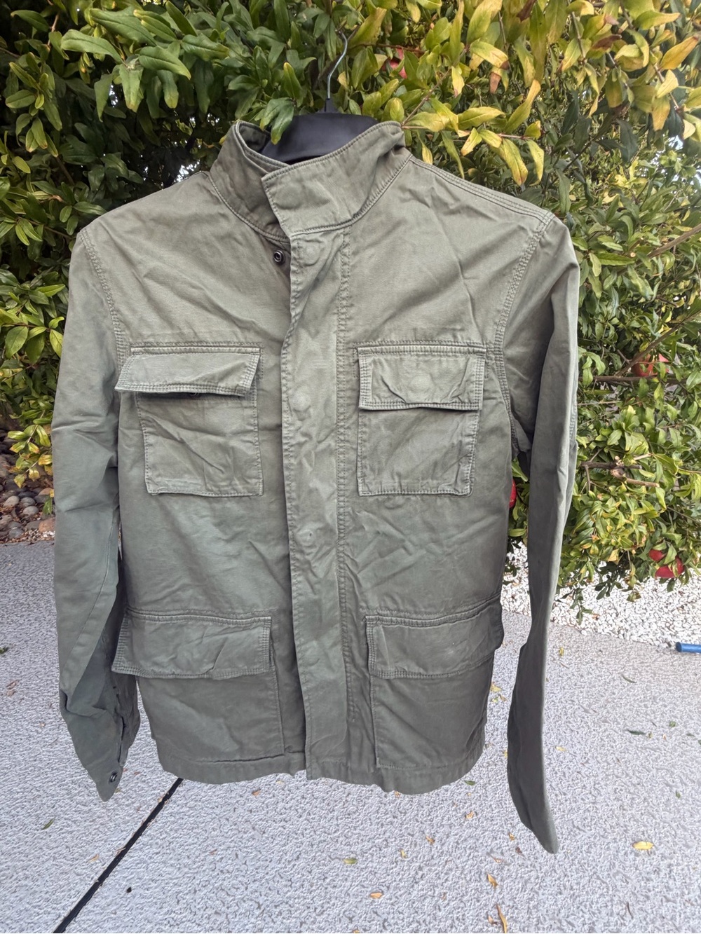 Old navy Military-Style Field Jacket - Olive Green size S